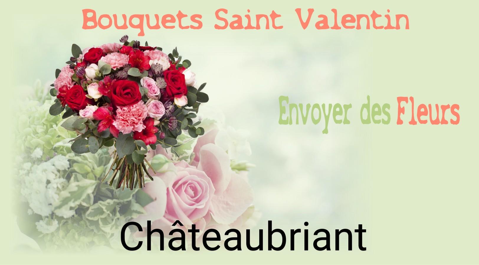 Roses de Saint-Valentin livrées à Châteaubriant